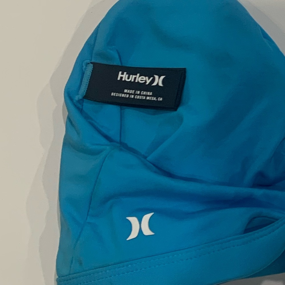 Hurley Vibrant Blue Bikini Top woman’s size S - Picture 3 of 4